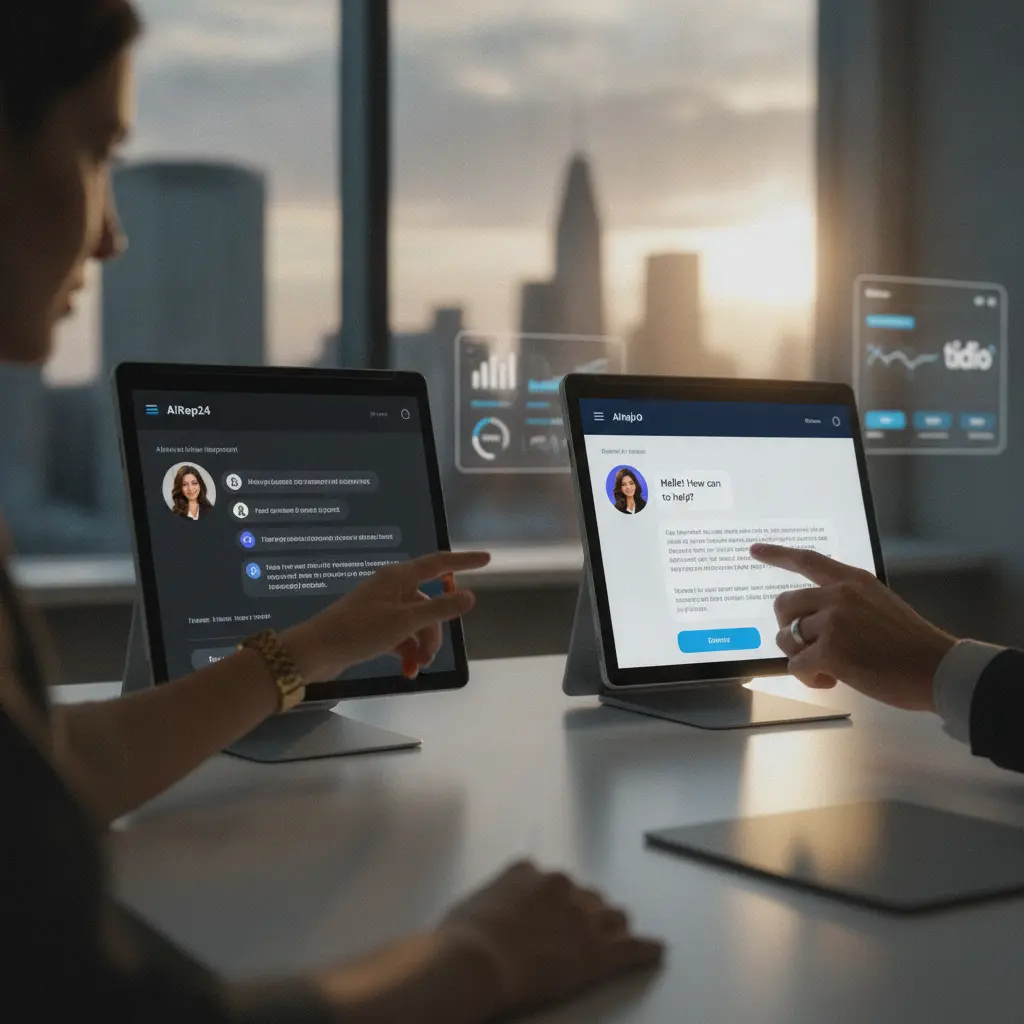 AiRep24 vs. Tidio: AI Customer Assistants Compared for